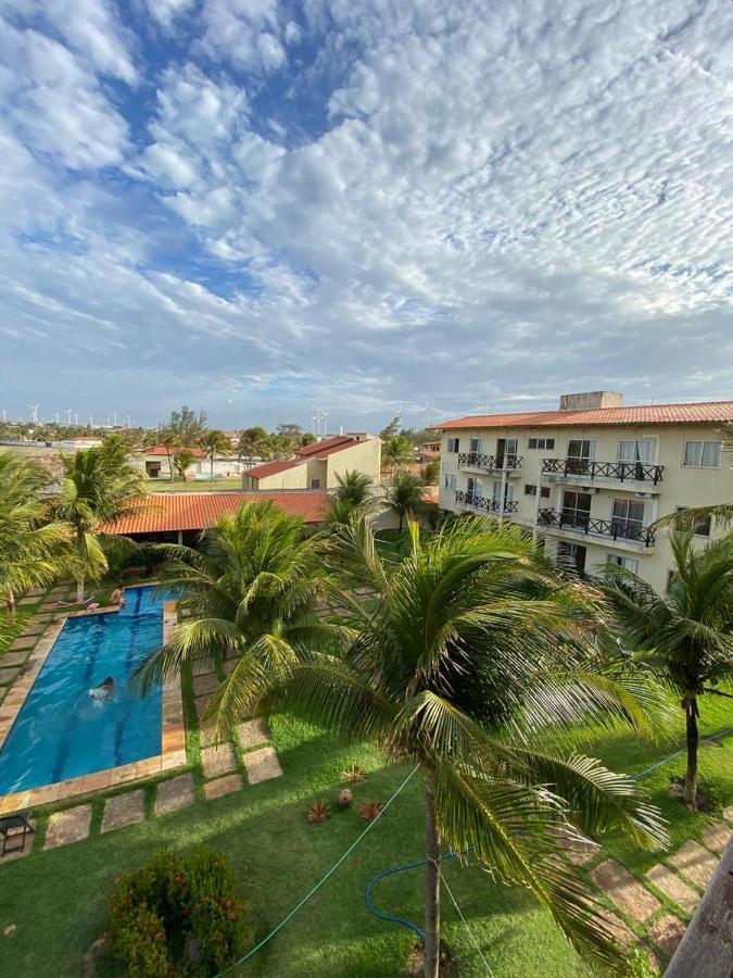 Apartamento Com Vista Para O Mar, Piscina , Deck , Playground E Estacionamento . Taiba Luaran gambar