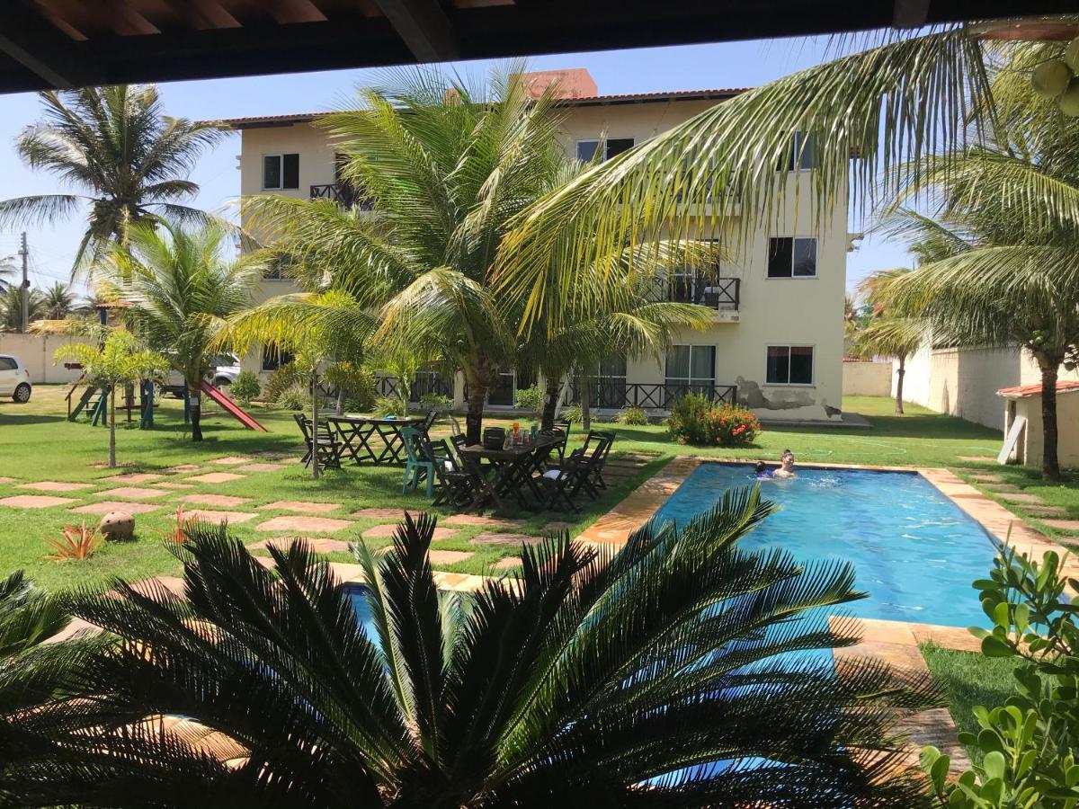 Apartamento Com Vista Para O Mar, Piscina , Deck , Playground E Estacionamento . Taiba Luaran gambar