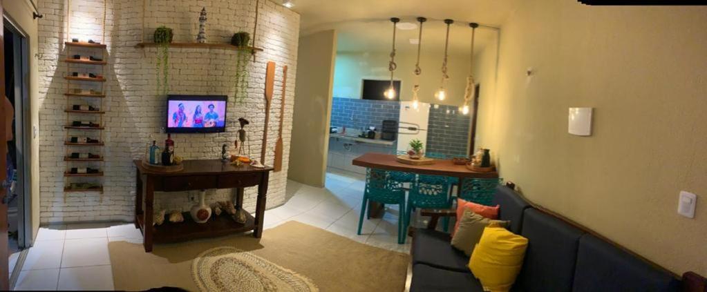 Apartamento Com Vista Para O Mar, Piscina , Deck , Playground E Estacionamento . Taiba Luaran gambar
