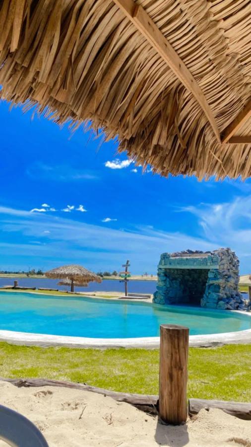 Apartamento Com Vista Para O Mar, Piscina , Deck , Playground E Estacionamento . Taiba Luaran gambar