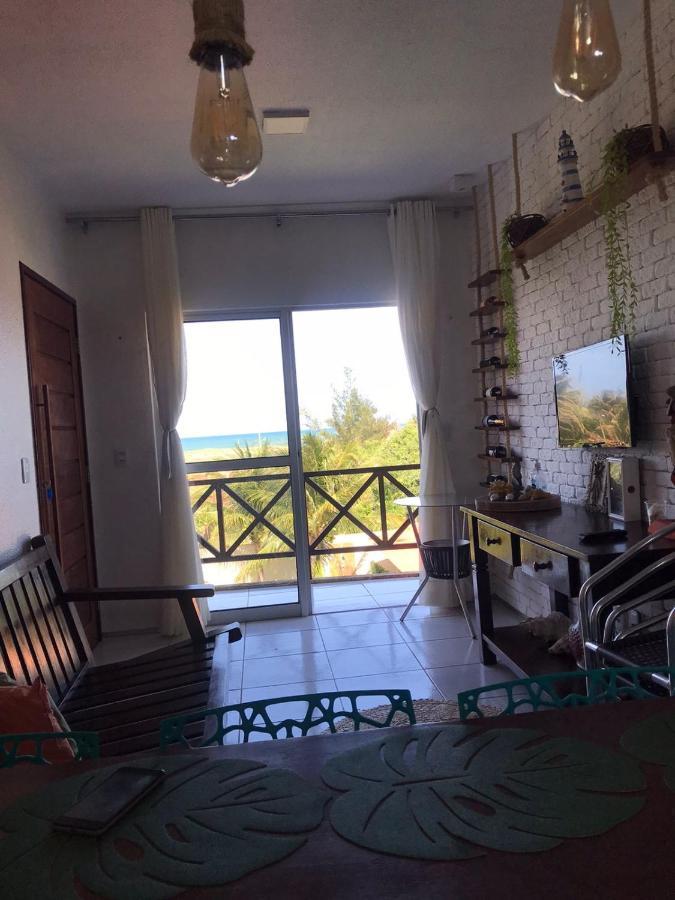 Apartamento Com Vista Para O Mar, Piscina , Deck , Playground E Estacionamento . Taiba Luaran gambar
