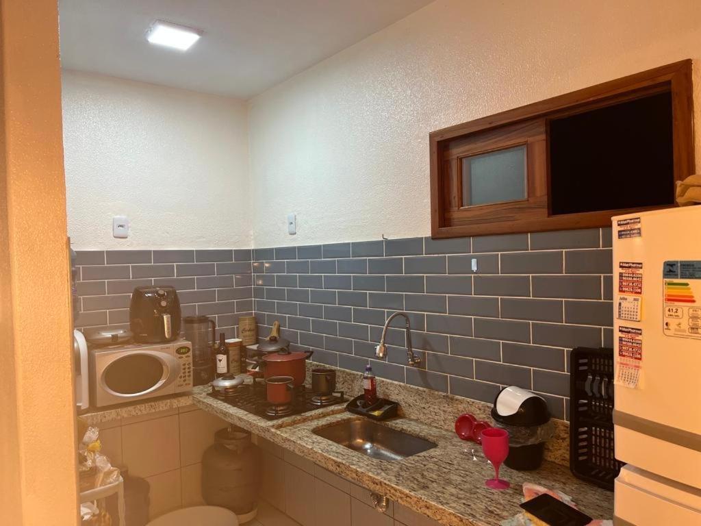 Apartamento Com Vista Para O Mar, Piscina , Deck , Playground E Estacionamento . Taiba Luaran gambar